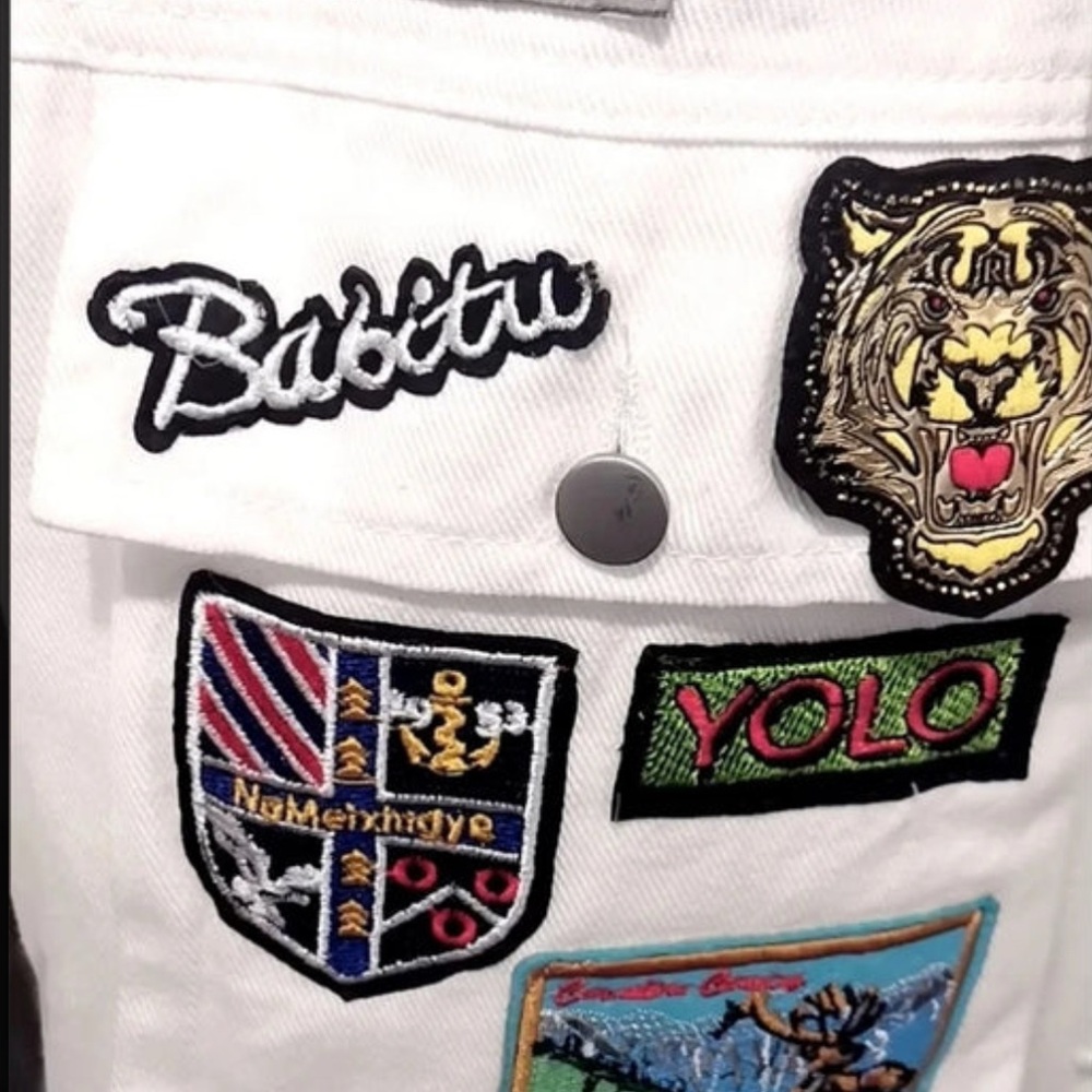 Scouts Pride Denim Patchwork Jacket - image 4